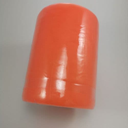 Neon Orange Polyester Tulle Roll A Range 100 Yards