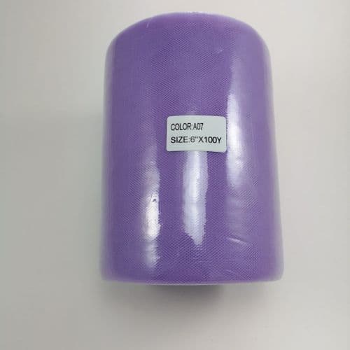 Nylon Soft Tulle Roll A Range 100 Y Pastel Lavender