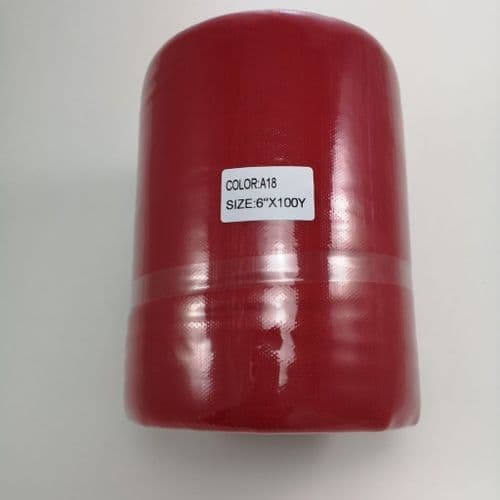 Nylon Soft Tulle Roll A Range 100 Y Red
