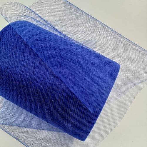 Nylon Soft Tulle Roll A Range 100 Y Royal Blue