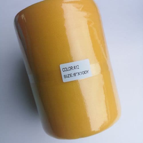 Nylon Soft Tulle Roll A Range 100 Y Yellow