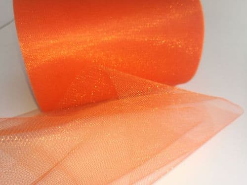Oranged Shimmer Shiny Tulle Roll Eurotulle