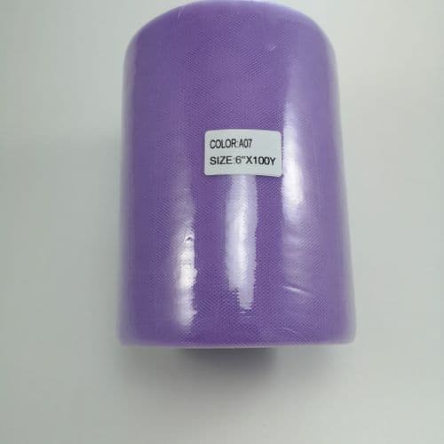 Pastel Lavender Polyester Tulle Roll A Range 100 Yards