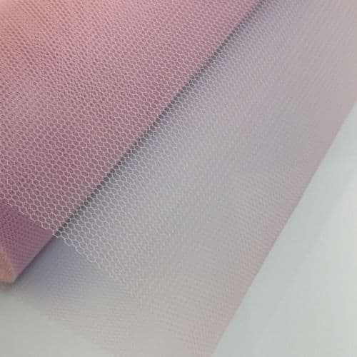 Pastel Pink Stiff Tulle Stiff Netting Roll Fabric 12inchx25 Yards Eurotulle