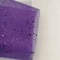 Purple  Supper Stiff Tulle UK