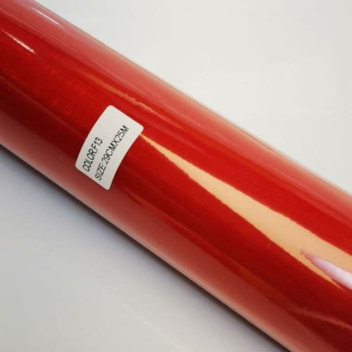 Red Organza Roll Fabric Wedding Party Venue Decor Chair Bows 29cm x 25Y