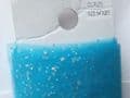 Sequin Stars Shape Aqua Tulle Bolt