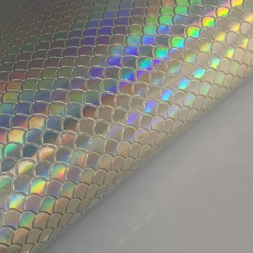 Silver Mermaid Fabric Eurotulle