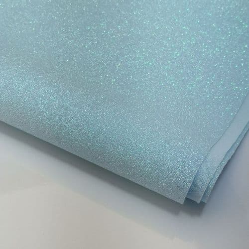 Sky Light Blue Fine Glitter A4
