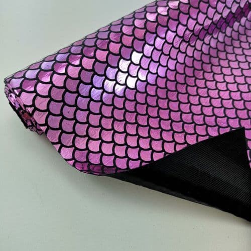 Sparkles Purple Mermaid Fabric 54 inch Eurotulle