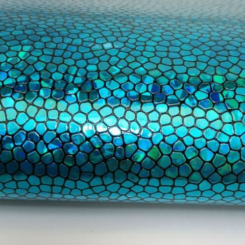 Stone Sapphire Blue Fabric Eurotulle