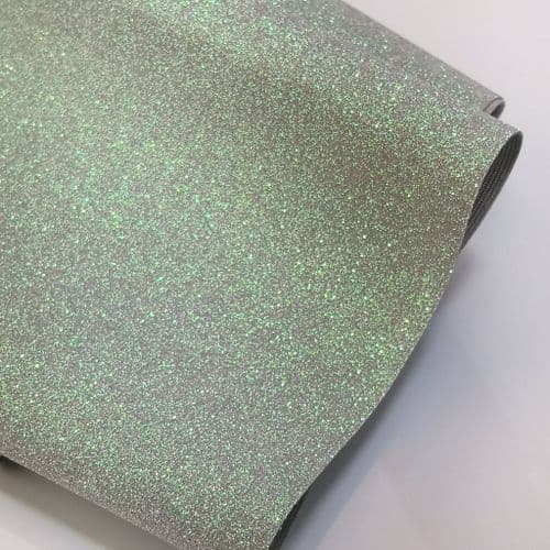 Think Grey 54" Fine Glitter Fabric