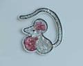 Three Cute Mice Motifs UK