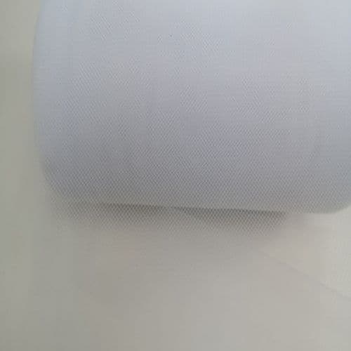 Tulle Roll A01 White Polyester Tulle Roll A Range 100 Yards