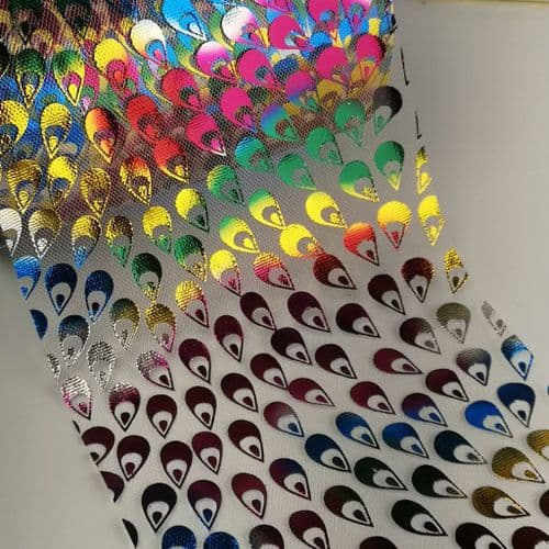 Tulle Roll Peacoke Soft Tulle 6 inch