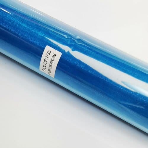 Turquoise Organza Roll Eurotulle 29cm