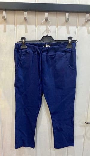 3/4 MAGIC TROUSERS NAVY SMALL