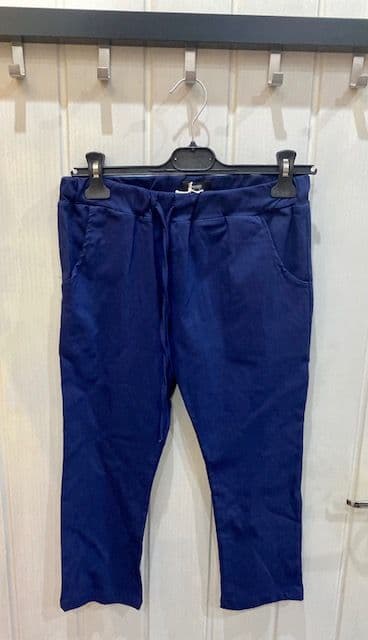 3/4 MAGIC TROUSERS NAVY SMALL