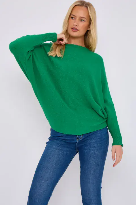 ALEXA BATWING OVERSIZED JUMPER