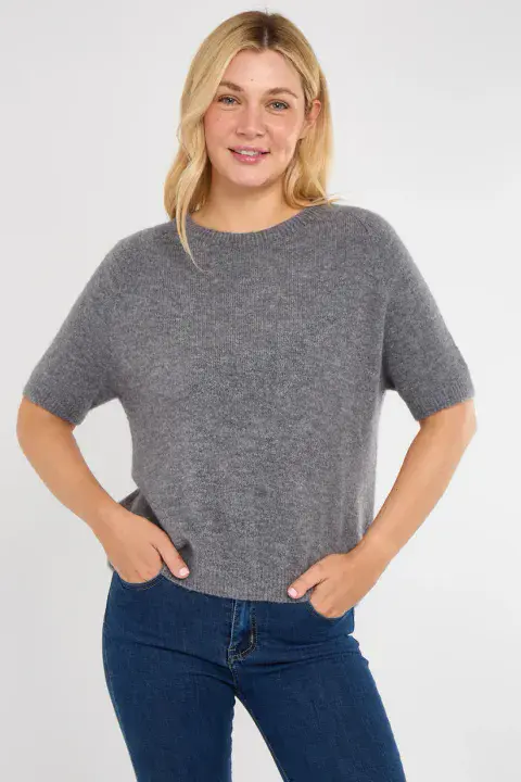 ALPACA 3/4 SLEEVE JUMPER