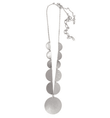 ASPECT OF THE MOON SILVER NECKLACE