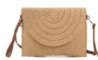BARCELONA STRAW CLUTCH