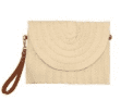 BARCELONA STRAW CLUTCH