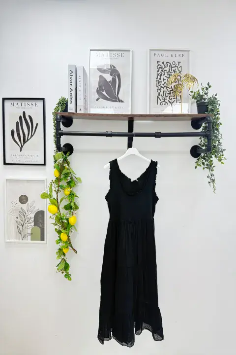 BASIC TIERED DRESS