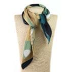 BEIGE/ CRM  MIX RECYCLED CRINKLE SCARF