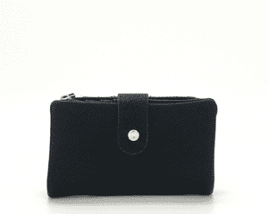 BELLA SMALL BI FOLD PURSE BLACK