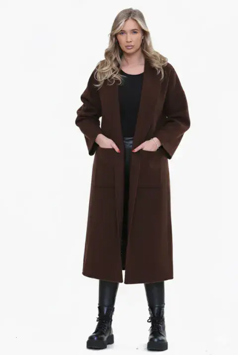 BETTY WOOLLEN POCKET COAT