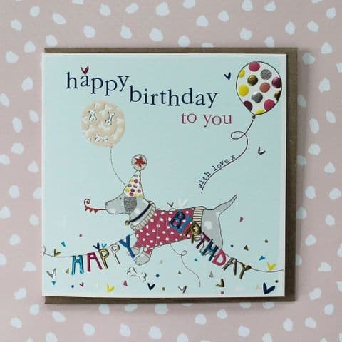 BIRTHDAY SAUSAGE DOG