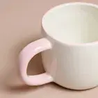 CERAMIC PINK HEART MUM MUG