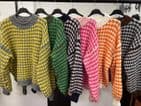 CHECKER KNIT GREEN