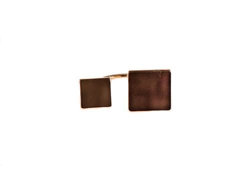 CORINE ROSE GOLD SQUARES RING