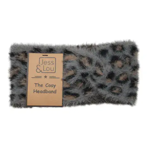 COSY ANIMAL PRINT HEADBAND