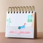 DAILY YOGA POSES FLIP CHART