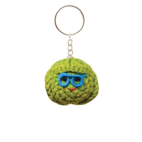 FELT LIGHT GREEN SPROUT KEYRING