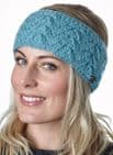 FIR STITCH HEADBAND IN EAU DE NIL