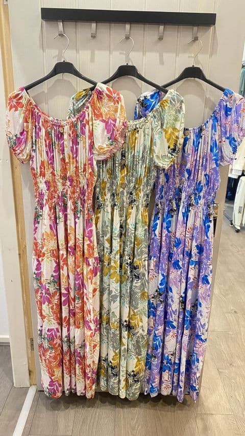 FLORAL MAXI