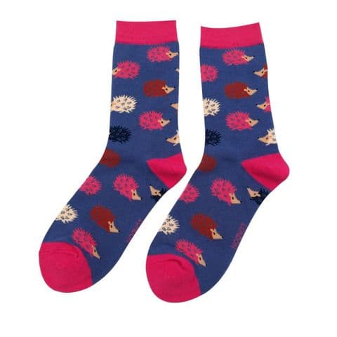 FUN HEDGEHOGS SOCK DENIM