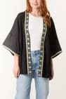 GOLD EMBELLISHED EDGE KIMONO