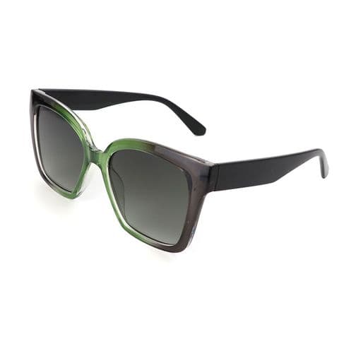 GREEN OMBRE FRAME RECYCLED SUNGLASSES