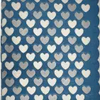 HEARTS PATTERN SCARF