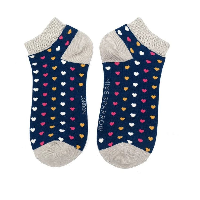 HEARTS TRAINER SOCKS NAVY