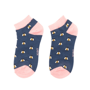 HONEY BEE  TRAINER SOCKS NAVY
