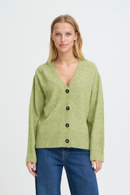ICHI IHBALING CARDIGAN IGUANA
