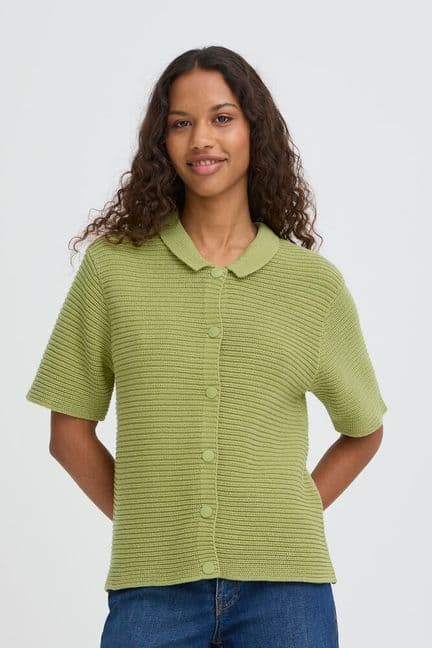 ICHI IHDEMUE GREEN CARDI