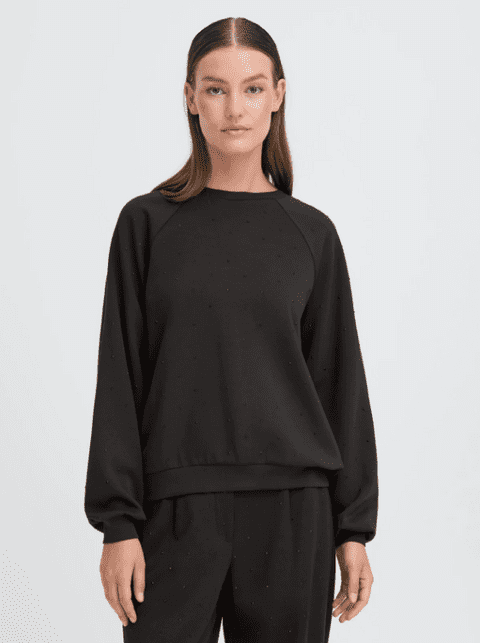 IHAMIAS SWEATSHIRT IN BLACK