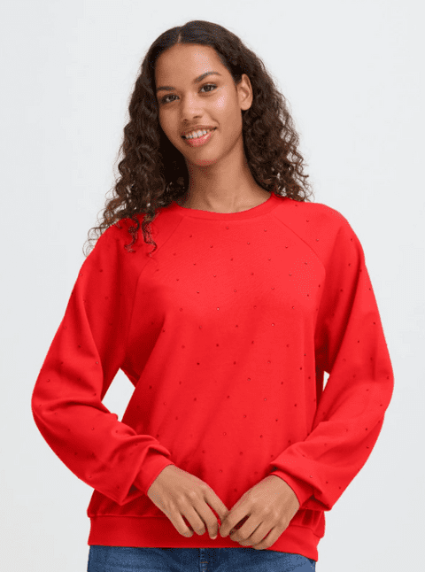 IHAMIAS SWEATSHIRT IN RED